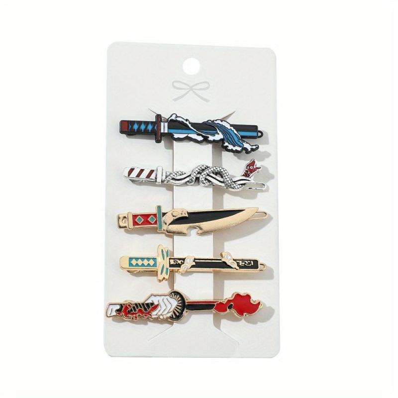 Cosplay Hair Clips Alloy Hair Accessories for Party