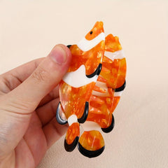 Acetate Ocean Series Hair Clip Clownfish Shaped Hair Clip Hair Accessories