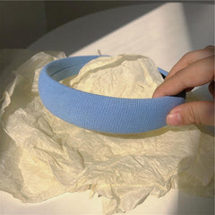 Soft Padded Hair Hoop Elastic Headband Non Slip Hair Accessory