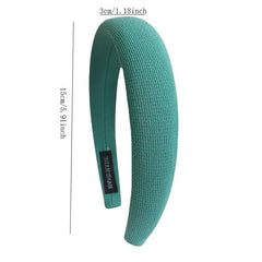 Soft Padded Hair Hoop Elastic Headband Non Slip Hair Accessory