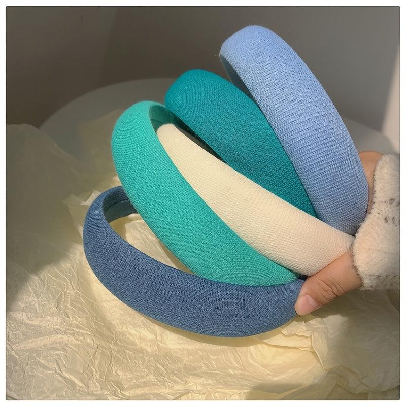 Soft Padded Hair Hoop Elastic Headband Non Slip Hair Accessory