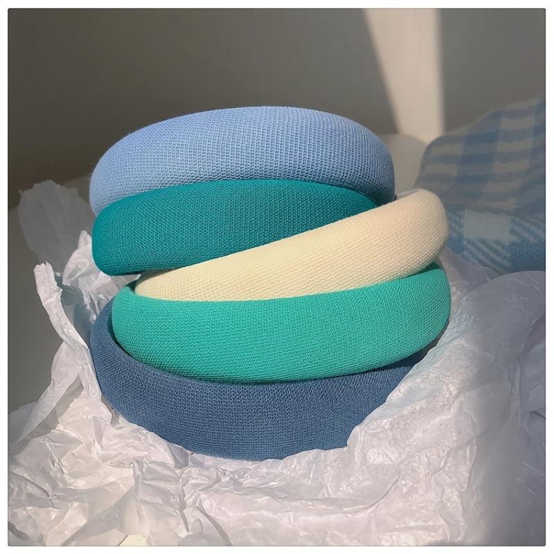 Soft Padded Hair Hoop Elastic Headband Non Slip Hair Accessory
