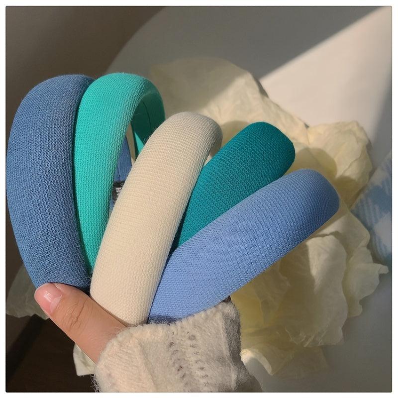 Soft Padded Hair Hoop Elastic Headband Non Slip Hair Accessory