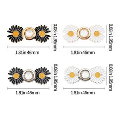 Floral Waist Buckle in Various Colors for Jeans and Casual Pants