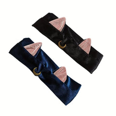 Embroidery Cat Ears Headband for Women