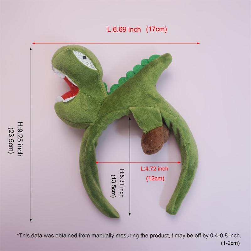Green Dinosaur Hair Clasp for Girls