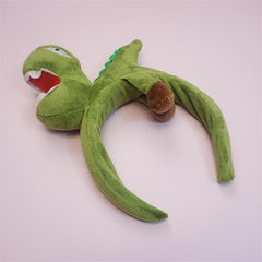 Green Dinosaur Hair Clasp for Girls