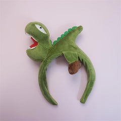 Green Dinosaur Hair Clasp for Girls
