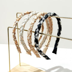 4pcs Twist Braided Headband Hair Hoop Hair Accessories for Women Girls
