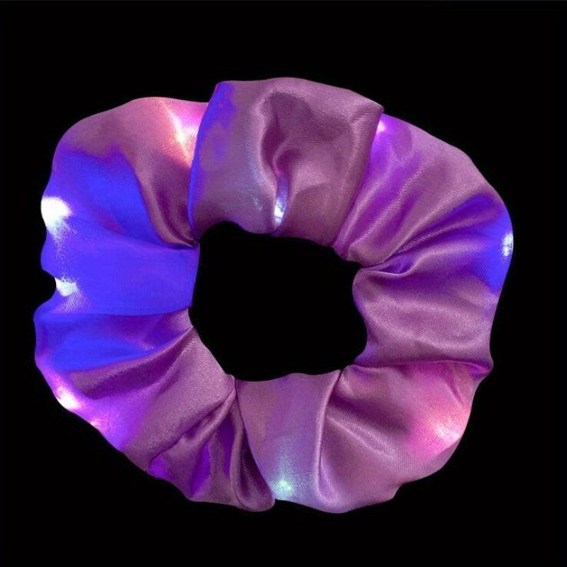 Luminous LED Scrunchie Y2K Hair Accessory