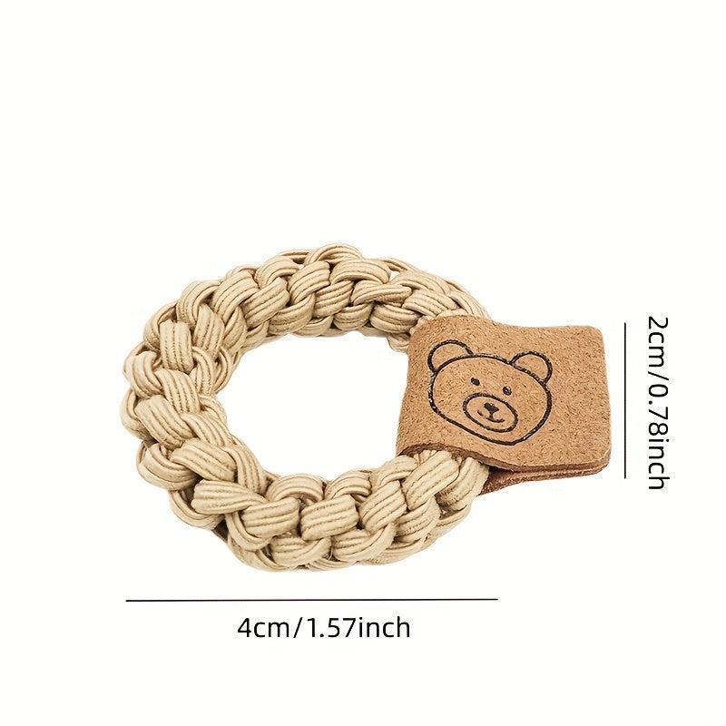 Elastic Bear Pattern Hair Tie for Women Girls
