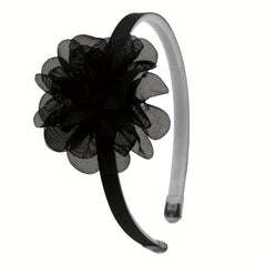 8pcs Mesh Floral Headband Hair Accessories For Women, Non-slip Hair Band