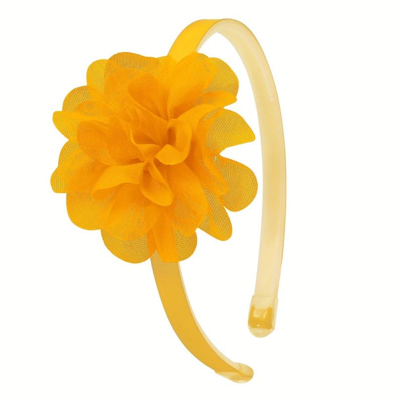 8pcs Mesh Floral Headband Hair Accessories For Women, Non-slip Hair Band