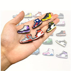16pcs Sports Series Shoe Charms Casual Style Shoe Accessories