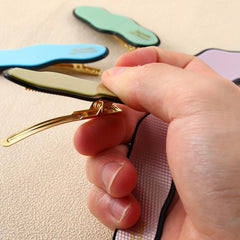 5pcs Acrylic Skateboard Shape Hair Clip Side Clip Hair Accessories