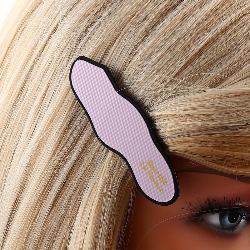 5pcs Acrylic Skateboard Shape Hair Clip Side Clip Hair Accessories