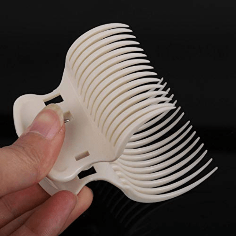 12pcs Hair Rollers Clip Hot Roller Clips Heat Insulation Clip Dye Hair Clip