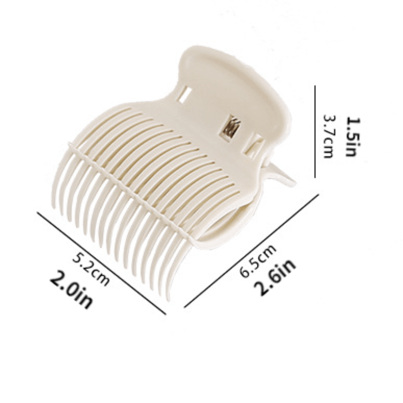 12pcs Hair Rollers Clip Hot Roller Clips Heat Insulation Clip Dye Hair Clip