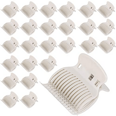 12pcs Hair Rollers Clip Hot Roller Clips Heat Insulation Clip Dye Hair Clip