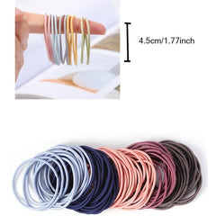 Colorful Rubber Band Hair Rope Women's Head Accessory