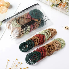 Colorful Rubber Band Hair Rope Women's Head Accessory
