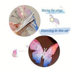 Colorful Butterfly Hair Clip for Children's Day