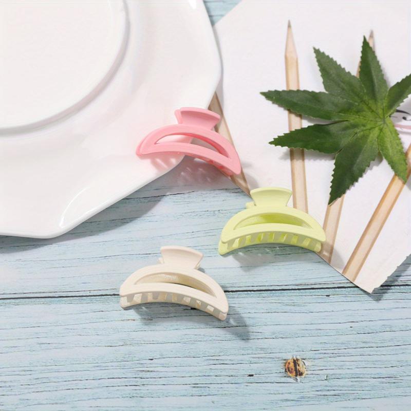Matte Hair Claw Solid Shark Claw Ponytail Holder Hair Accessories