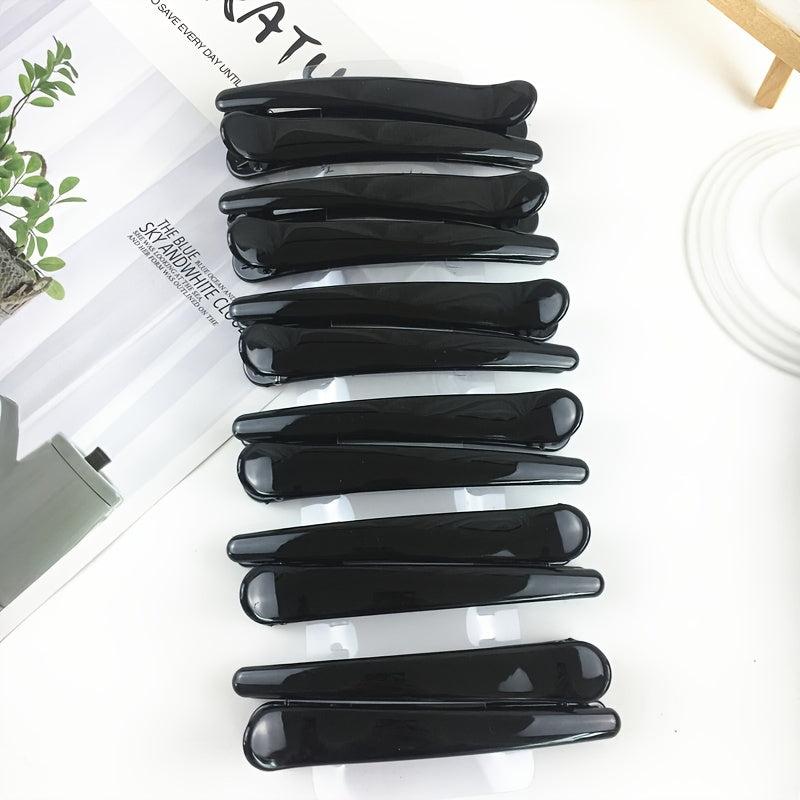 12pcs Snap Prong Hair Clips for Girls Hair Bows