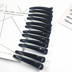 12pcs Snap Prong Hair Clips for Girls Hair Bows