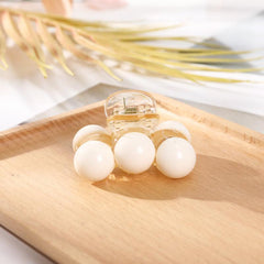 Transparent Banana Hair Claw Clip Non Slip Strong Grip Hair Jaw Clip
