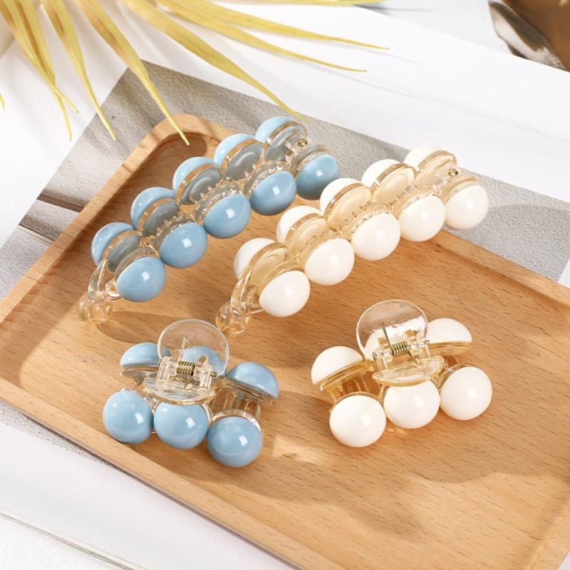 Transparent Banana Hair Claw Clip Non Slip Strong Grip Hair Jaw Clip