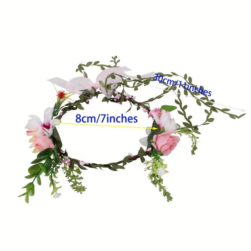 Adjustable Flower Headband for Women