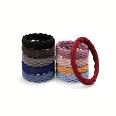 100pcs Rubber Bands High Elasticity Hair Tie And Durable Hair Rope