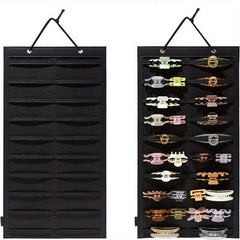 Hair Claw Clips Organizer 10 Layers Large Hair Clip Storage Holder