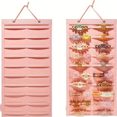 Hair Claw Clips Organizer 10 Layers Large Hair Clip Storage Holder