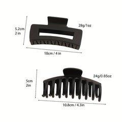 8pcs Large Hair Claw Clips Matte Strong Hold Big Jaw Clips for Women