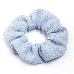 Solid Elastic Knit Scrunchie Girls Sleep Soft Scrunchy Curly Thin Hair