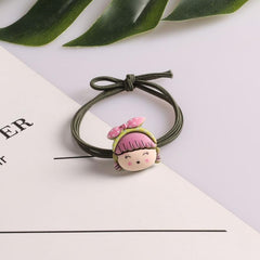 Little Girl Hair Ties Cartoon Hair Accessories Resin Headband