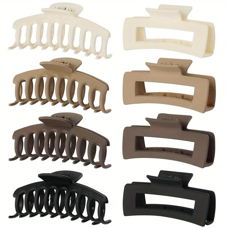 Transparent Hair Claw Hollow Shark Claw Ponytail Holder