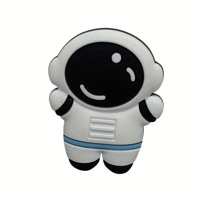 10pcs Astronaut Shoe Charm PVC Decorations for Boys and Girls