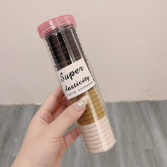 30pcs Brown Hair Ties For Thick Hair Scrunchies Hair Band Hair Accessories