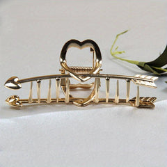 Heart Shape Arrow Hair Claw Strong Holder Hair Accessories