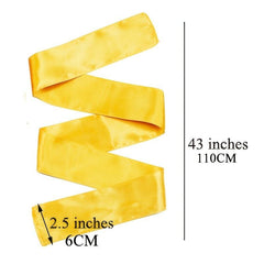 Polyester Satin Silk Head Scarf Hair Tie Band Hair Frontal Wraps