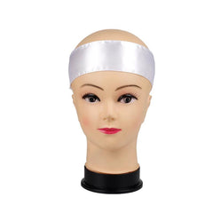 Polyester Satin Silk Head Scarf Hair Tie Band Hair Frontal Wraps