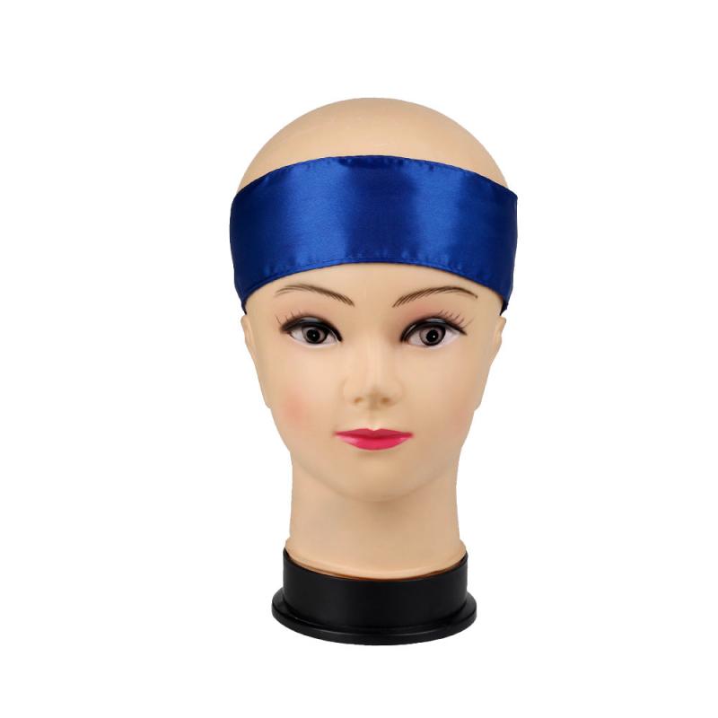 Polyester Satin Silk Head Scarf Hair Tie Band Hair Frontal Wraps
