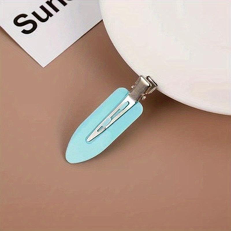 10pcs Minimalist Hair Clip Duckbill Barrette Headwear Random