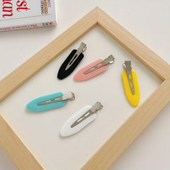 10pcs Minimalist Hair Clip Duckbill Barrette Headwear Random