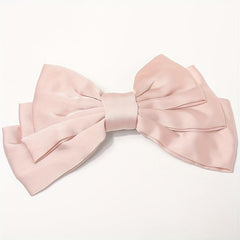Satin Big Bow Hair Clip Sweet Hair Accessory