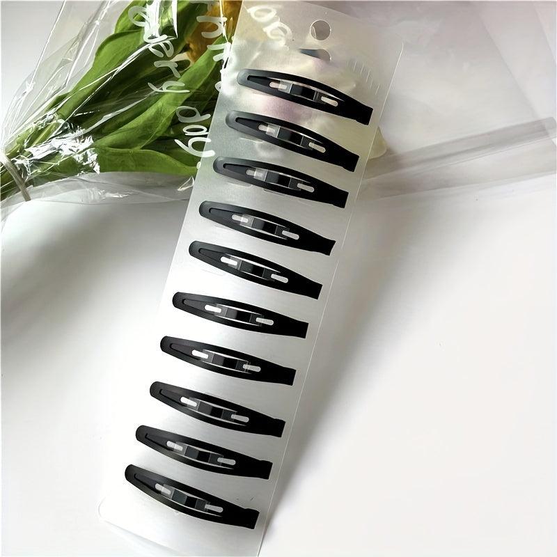 Invisible Snap Clip Metal Hair Clip for Side Bangs Girls Baby Hair Clip