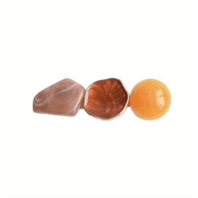 Beads Hair Clip Head Jewelry Non slip Side Clip Duck Billed Clip Hair Accessorie